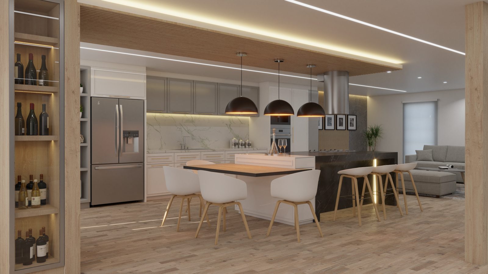 3D render — Cimarron Kitchen
